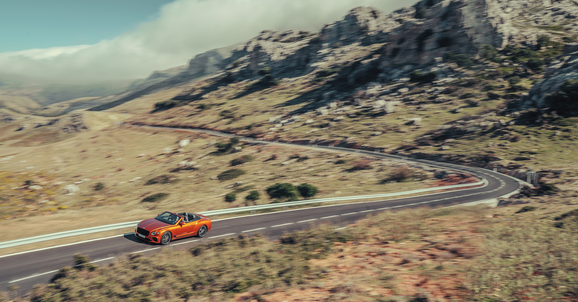 2019 Bentley Continental GT Convertible (Color: Orange Flame) Front Three-Quarter Wallpapers (9)