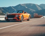 2019 Bentley Continental GT Convertible (Color: Orange Flame) Front Wallpapers 150x120