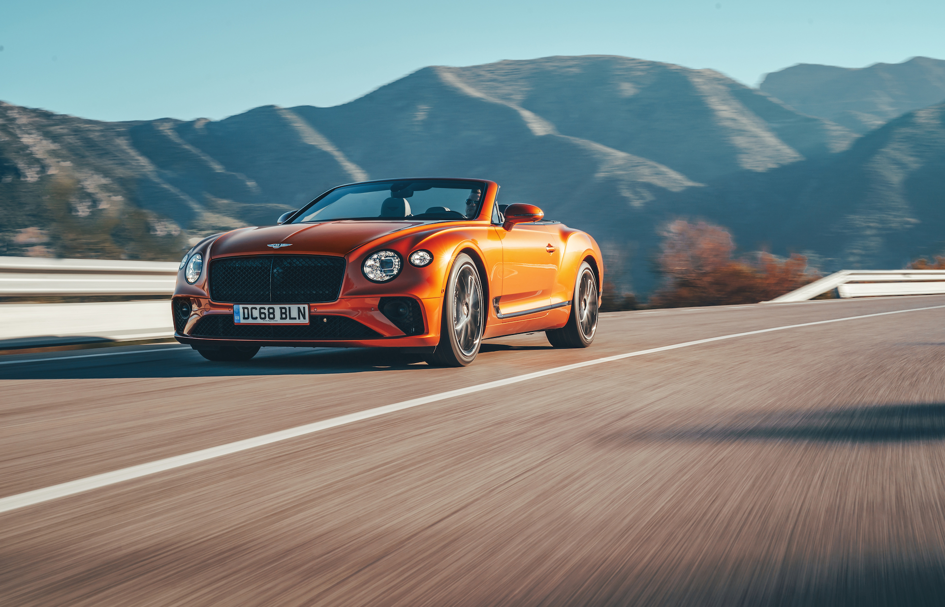 2019 Bentley Continental GT Convertible (Color: Orange Flame) Front Wallpapers (3)