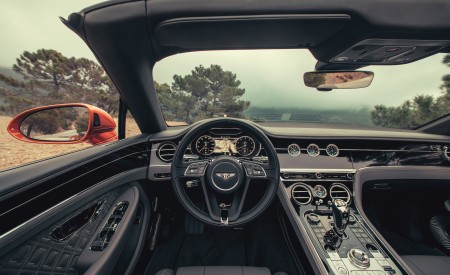 2019 Bentley Continental GT Convertible (Color: Orange Flame) Interior Cockpit Wallpapers 450x275 (32)