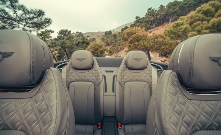 2019 Bentley Continental GT Convertible (Color: Orange Flame) Interior Seats Wallpapers 450x275 (28)