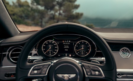 2019 Bentley Continental GT Convertible (Color: Orange Flame) Interior Steering Wheel Wallpapers 450x275 (27)