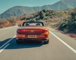 2019 Bentley Continental GT Convertible (Color: Orange Flame) Rear Wallpapers 150x120