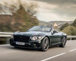 2019 Bentley Continental GT Convertible (Color: Verdant) Front Three-Quarter Wallpapers 150x120