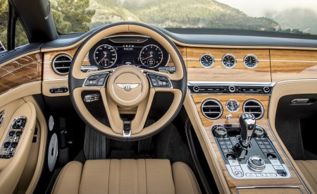 2019 Bentley Continental GT Convertible (Color: Verdant) Interior Cockpit Wallpapers 450x275 (40)