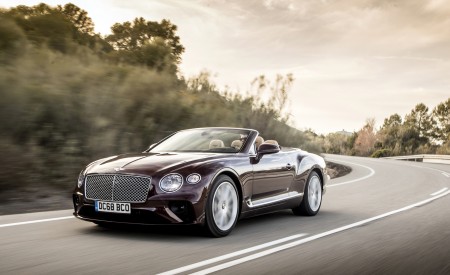 2019 Bentley Continental GT Convertible Front Three-Quarter Wallpapers 450x275 (42)