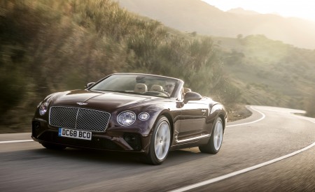 2019 Bentley Continental GT Convertible Front Three-Quarter Wallpapers 450x275 (43)