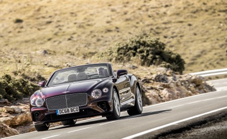 2019 Bentley Continental GT Convertible Front Wallpapers 450x275 (52)