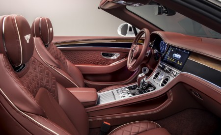 2019 Bentley Continental GT Convertible Interior Seats Wallpapers 450x275 (91)