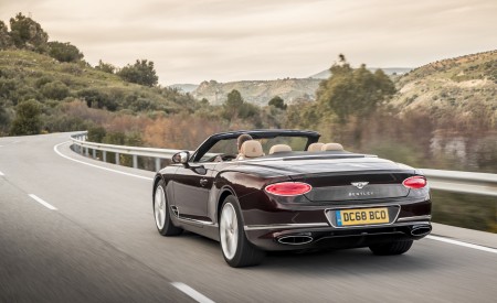 2019 Bentley Continental GT Convertible Rear Three-Quarter Wallpapers 450x275 (45)
