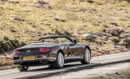 2019 Bentley Continental GT Convertible Rear Wallpapers 450x275 (54)
