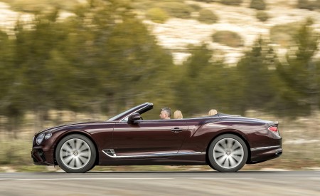 2019 Bentley Continental GT Convertible Side Wallpapers 450x275 (47)