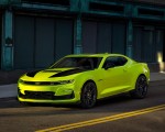 2019 Chevrolet Camaro (Color: Shock) Front Three-Quarter Wallpapers 150x120