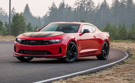 2019 Chevrolet Camaro Turbo 1LE Front Three-Quarter Wallpapers 450x275 (9)