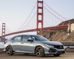 2019 Honda Civic Type R (Color: Sonic Gray Pearl) Front Three-Quarter Wallpapers 150x120