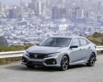 2019 Honda Civic Type R (Color: Sonic Gray Pearl) Front Three-Quarter Wallpapers 150x120