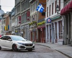 2019 Honda Civic Type R (Color: White Orchid Pearl) Front Three-Quarter Wallpapers 150x120
