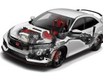 2019 Honda Civic Type R (Color: White Orchid Pearl) Technology Wallpapers 150x120