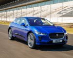 2019 Jaguar I-PACE (Color: Cesium Blue) Front Three-Quarter Wallpapers 150x120