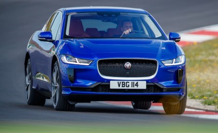 2019 Jaguar I-PACE (Color: Cesium Blue) Front Wallpapers 450x275 (120)