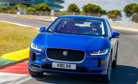 2019 Jaguar I-PACE (Color: Cesium Blue) Front Wallpapers 450x275 (121)