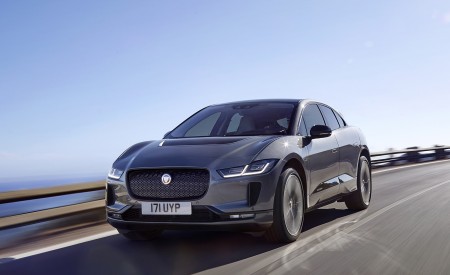 2019 Jaguar I-PACE (Color: Corris Grey) Front Three-Quarter Wallpapers 450x275 (97)