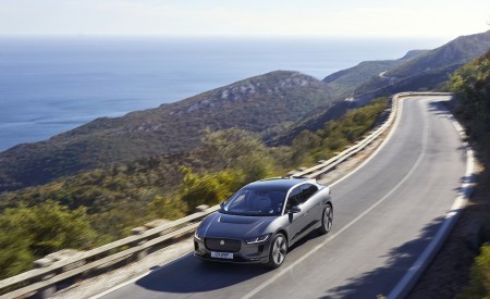 2019 Jaguar I-PACE (Color: Corris Grey) Front Three-Quarter Wallpapers 450x275 (98)