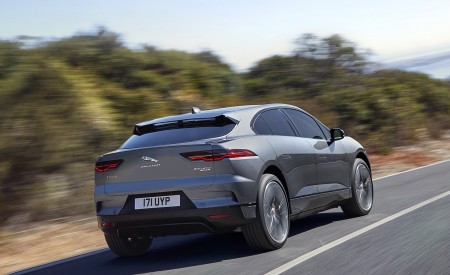 2019 Jaguar I-PACE (Color: Corris Grey) Rear Three-Quarter Wallpapers 450x275 (102)