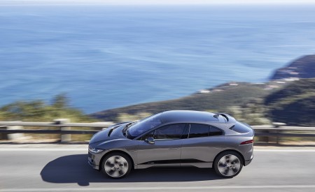 2019 Jaguar I-PACE (Color: Corris Grey) Side Wallpapers 450x275 (105)