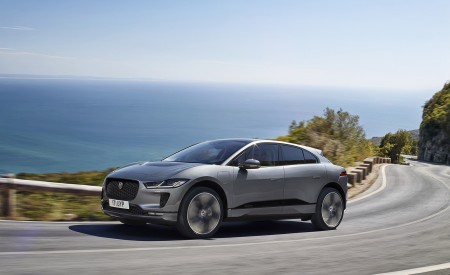2019 Jaguar I-PACE (Color: Corris Grey) Side Wallpapers 450x275 (106)