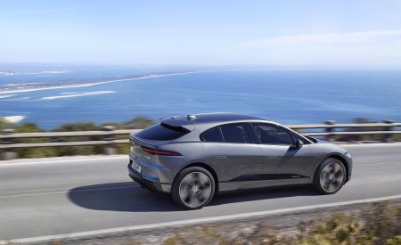 2019 Jaguar I-PACE (Color: Corris Grey) Side Wallpapers 450x275 (107)