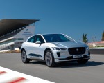 2019 Jaguar I-PACE (Color: Indus Silver) Front Three-Quarter Wallpapers 150x120