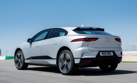 2019 Jaguar I-PACE (Color: Indus Silver) Rear Three-Quarter Wallpapers 450x275 (147)