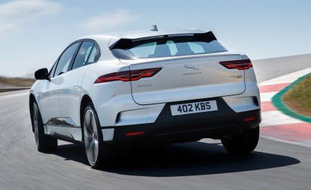 2019 Jaguar I-PACE (Color: Indus Silver) Rear Wallpapers 450x275 (148)