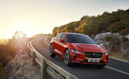 2019 Jaguar I-PACE (Color: Photon Red) Front Wallpapers 450x275 (83)