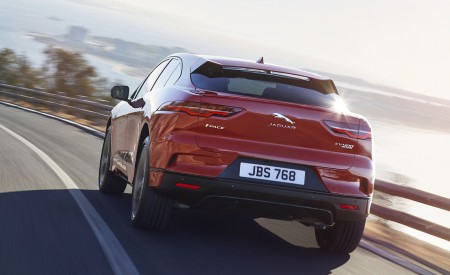 2019 Jaguar I-PACE (Color: Photon Red) Rear Wallpapers 450x275 (85)
