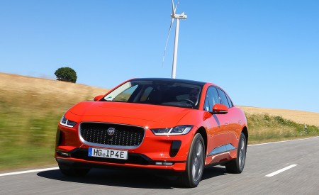 2019 Jaguar I-PACE EV400 AWD HSE First Edition (Color: Photon Red) Front Wallpapers 450x275 (22)