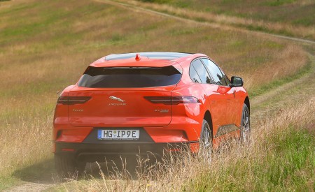 2019 Jaguar I-PACE EV400 AWD HSE First Edition (Color: Photon Red) Rear Wallpapers 450x275 (41)