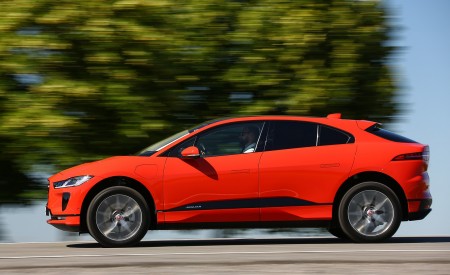2019 Jaguar I-PACE EV400 AWD HSE First Edition (Color: Photon Red) Side Wallpapers 450x275 (34)