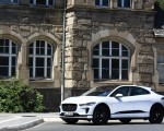 2019 Jaguar I-PACE EV400 AWD S (Color: Yulong White) Front Three-Quarter Wallpapers 150x120