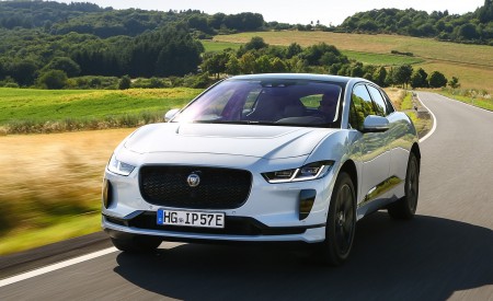 2019 Jaguar I-PACE EV400 AWD S (Color: Yulong White) Front Wallpapers 450x275 (161)