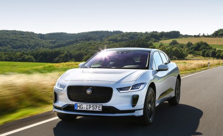 2019 Jaguar I-PACE EV400 AWD S (Color: Yulong White) Front Wallpapers 450x275 (162)