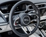 2019 Jaguar I-PACE EV400 AWD S (Color: Yulong White) Interior Steering Wheel Wallpapers 150x120