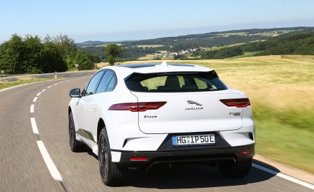 2019 Jaguar I-PACE EV400 AWD S (Color: Yulong White) Rear Wallpapers 450x275 (171)
