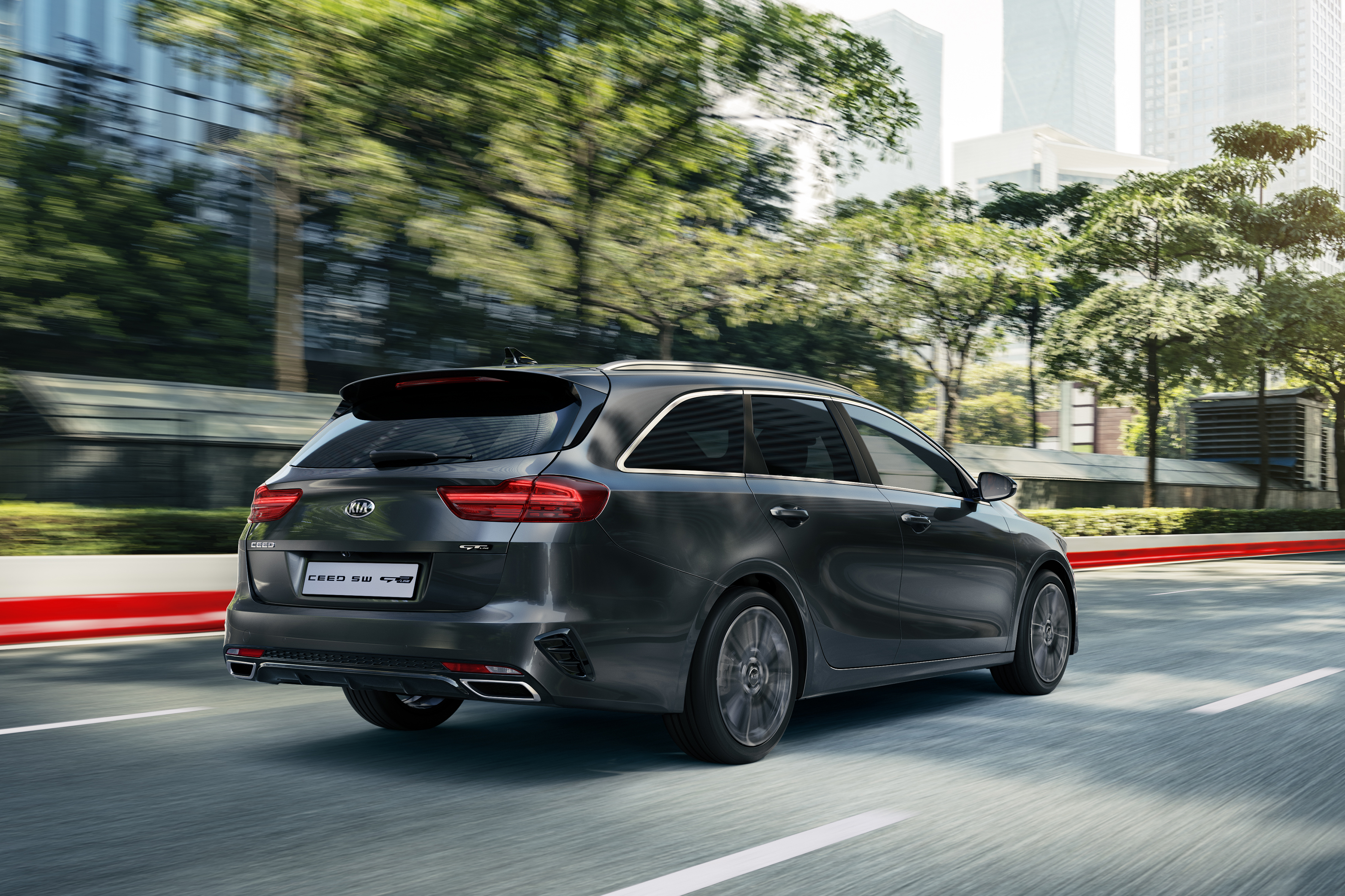 2019 Kia Ceed GT-Line Rear Three-Quarter Wallpapers (4)