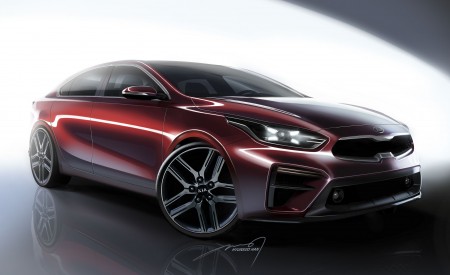 2019 Kia Forte Design Sketch Wallpapers 450x275 (72)