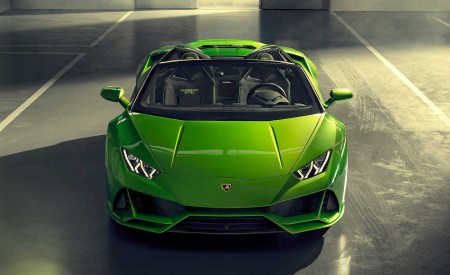 2019 Lamborghini Huracán EVO Spyder Front Wallpapers 450x275 (12)