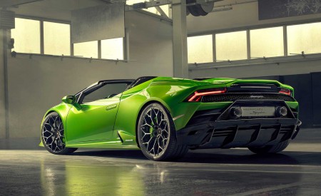 2019 Lamborghini Huracán EVO Spyder Rear Three-Quarter Wallpapers 450x275 (13)