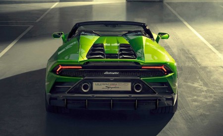 2019 Lamborghini Huracán EVO Spyder Rear Wallpapers 450x275 (15)