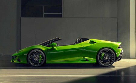 2019 Lamborghini Huracán EVO Spyder Side Wallpapers 450x275 (16)